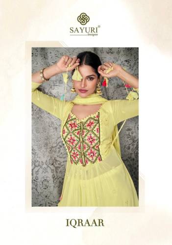 Iqraar By Sayuri Designer Partywear Salwar Kameez Collection